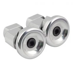 Bar Ends And Plugs Snafu Stubby Alloy Bar Ends - Polished