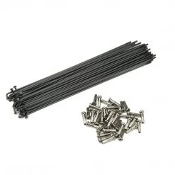 Small Parts / Misc Cinema BMX Stainless Spokes 182mm - Black