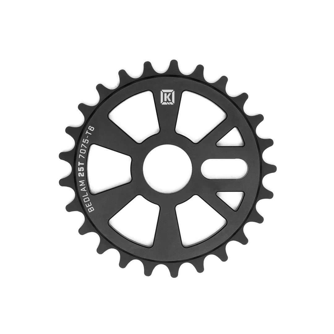 Kink BMX Bedlam Sprocket 25T - Matte Black Sprockets 3 Kink BMX Bedlam Sprocket 25T - Matte Black Sprockets