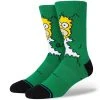 Stance Homer Crew Socks - Green