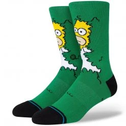 Stance Homer Crew Socks - Green