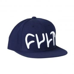 Cult BMX X Starter Logo Snapback Hat - Navy