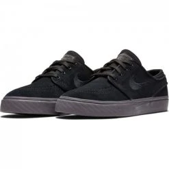 Nike Shoes SB Stefan Janoski (GS) Youth - Black/Black Thunder Grey 10 Nike Shoes SB Stefan Janoski (GS) Youth - Black/Black Thunder Grey