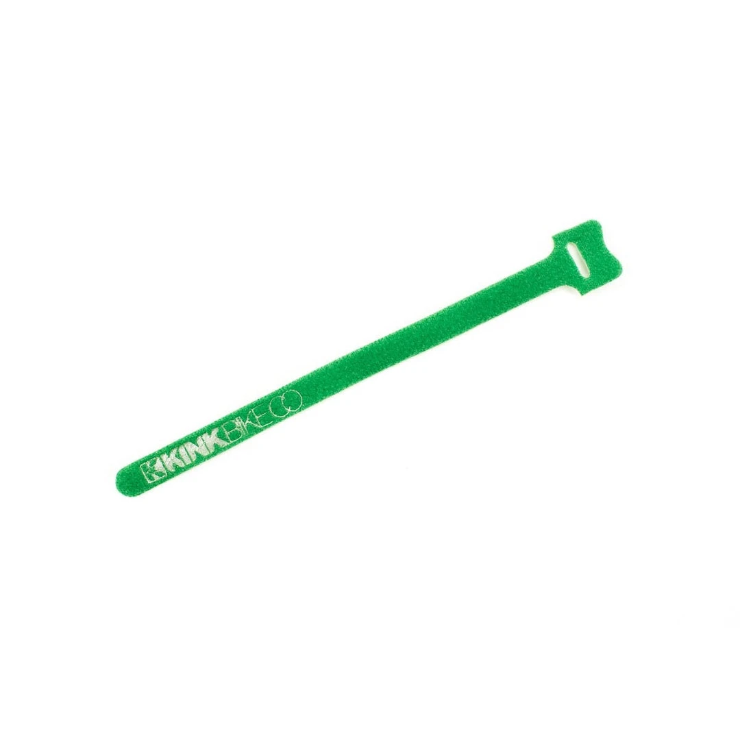 Kink BMX Kink Velcro Cable Strap - Green 3 Kink BMX Kink Velcro Cable Strap - Green