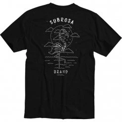Subrosa Flamingo T-Shirt - Black MEN