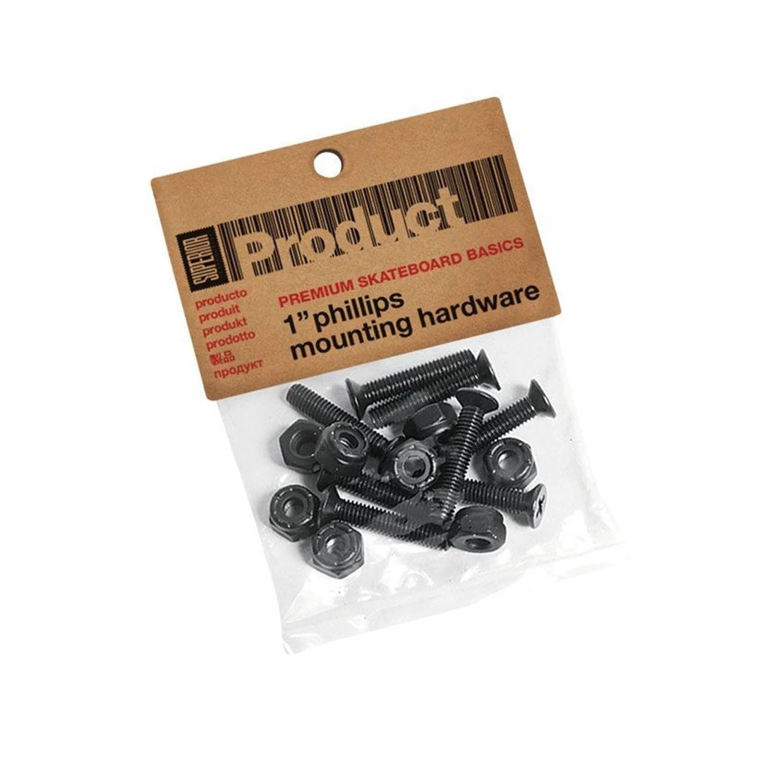 Superior Hardware 1" Phillips - Assorted 3 Superior Hardware 1" Phillips - Assorted
