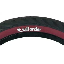 Tires Tall Order BMX Wallride Tire 2.30" - Black/Dark Red