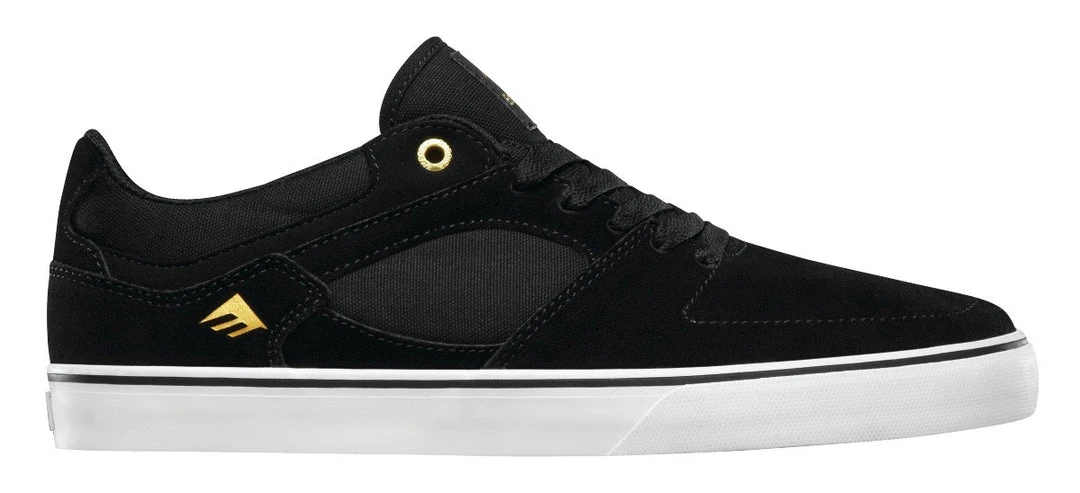 MEN Emerica Shoes The Hsu Low Vulc - Black/White 3 MEN Emerica Shoes The Hsu Low Vulc - Black/White