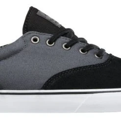Emerica Shoes The Provost Slim Vulc - Black/Grey/White MEN