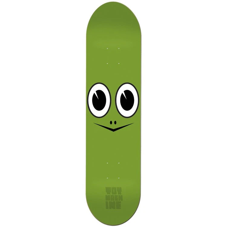 Decks Toy Machine Turtle Face Skateboard Deck - 7.75" Green 3 Decks Toy Machine Turtle Face Skateboard Deck - 7.75" Green