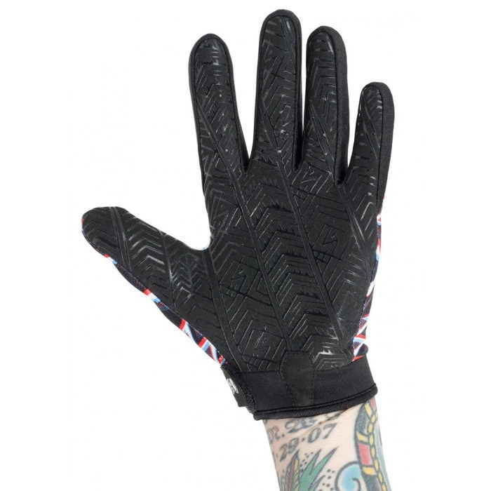PROTECTIVE GEARS Shadow Conspiracy BMX Conspire Gloves - UHF (Black/Red/White) PROTECTIVE GEARS Shadow Conspiracy BMX Conspire Gloves - UHF (Black/Red/White)