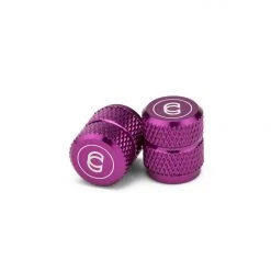 Cinema BMX Alloy Valve Caps - Purple Small Parts / Misc