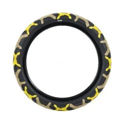 Cult BMX X Vans Tire 20" - Yellow Camo Tires