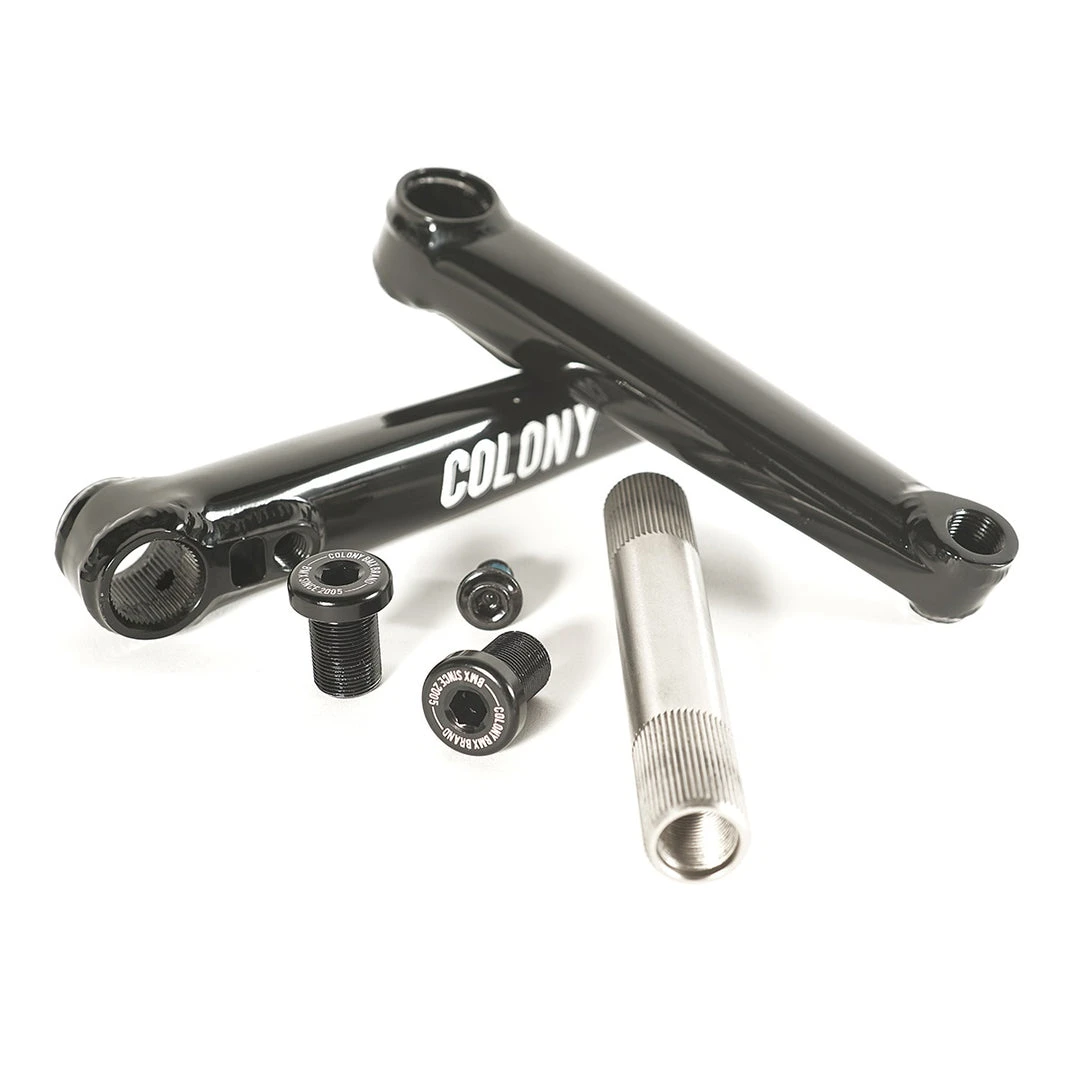Colony BMX Venator Cranks 165mm - Black 3 Colony BMX Venator Cranks 165mm - Black