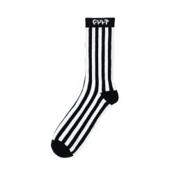 Cult Vertical Stripes Socks - Referee