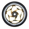 Envy Tri Bearing Scooter Wheels 120mm X 30mm - Gold/Black (Pair)