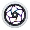 Envy Tri Bearing Scooter Wheels 120mm X 30mm - Oil Slick/White (Pair)
