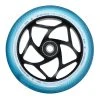 Envy Tri Bearing Scooter Wheels 120mm X 30mm - Black/Teal (Pair) 1 Envy Tri Bearing Scooter Wheels 120mm X 30mm - Black/Teal (Pair)