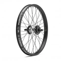 Wheels Cinema BMX VX3 888 Cassette Rear Wheel - Black/Polished