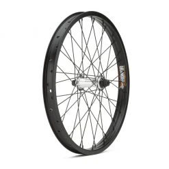 Mission BMX Radar Front Wheel - Black/Silver Wheels