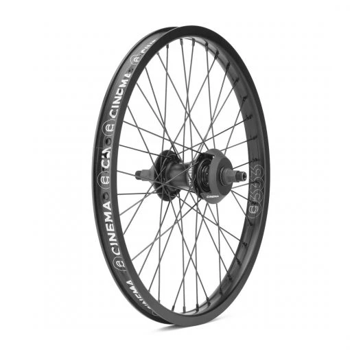 Cinema BMX ZX 333 Freecoaster RHD Rear Wheel - Black Wheels