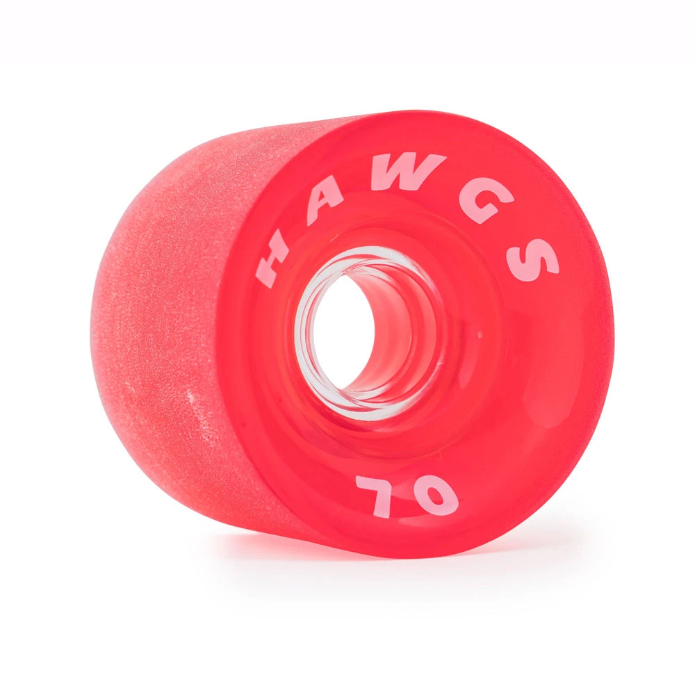 Hawgs Supremes Wheels 70mm 78a - Clear Red (Set Of 4) Hawgs Supremes Wheels 70mm 78a - Clear Red (Set Of 4)